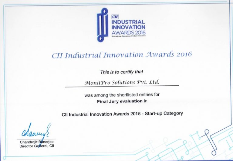 CII Industrial Innovation Awards 2016